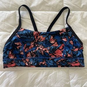 Lululemon patterned sports bra